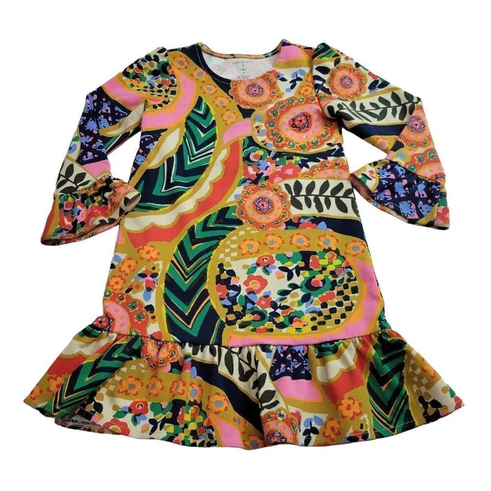 Lands End longsleeve dress 4T